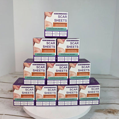 Silicone Scar Sheets For Effective Scar Treatment - Silicone 1.6" x 59" For Old & New Scars