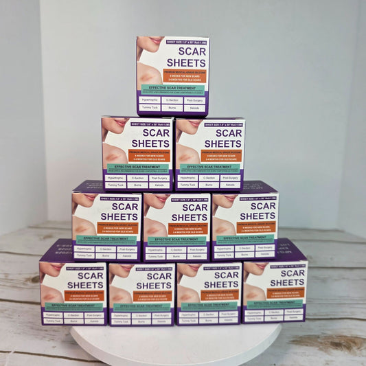 Silicone Scar Sheets For Effective Scar Treatment - Silicone 1.6" x 59" For Old & New Scars