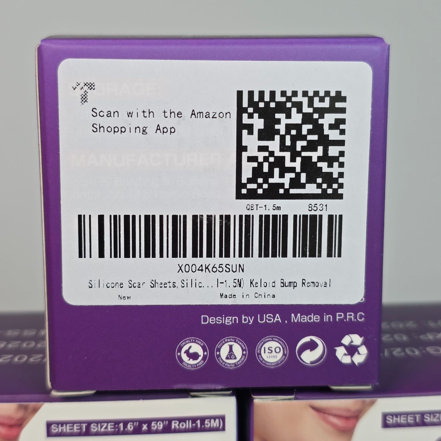 Silicone Scar Sheets For Effective Scar Treatment - Silicone 1.6" x 59" For Old & New Scars