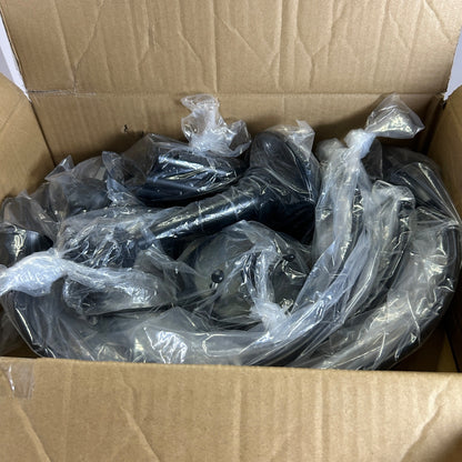 KMaiPem Black Farmhouse Chandelier With Adjustable Arms 6-Light Modern Industrial Design New In Box