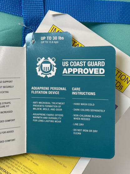 NWT New Speedo Infant Under 30lbs PFD Life Jacket Vest - Bee Cool