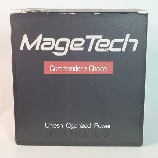 Card Deck Box for MTG Commander - Patented Design, Commander Display, Fits 10...