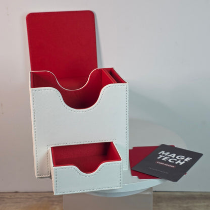 Card Deck Box for MTG Commander - Patented Design, Commander Display, Fits 10...