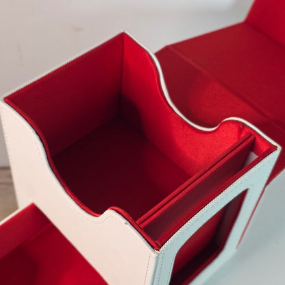 Card Deck Box for MTG Commander - Patented Design, Commander Display, Fits 10...