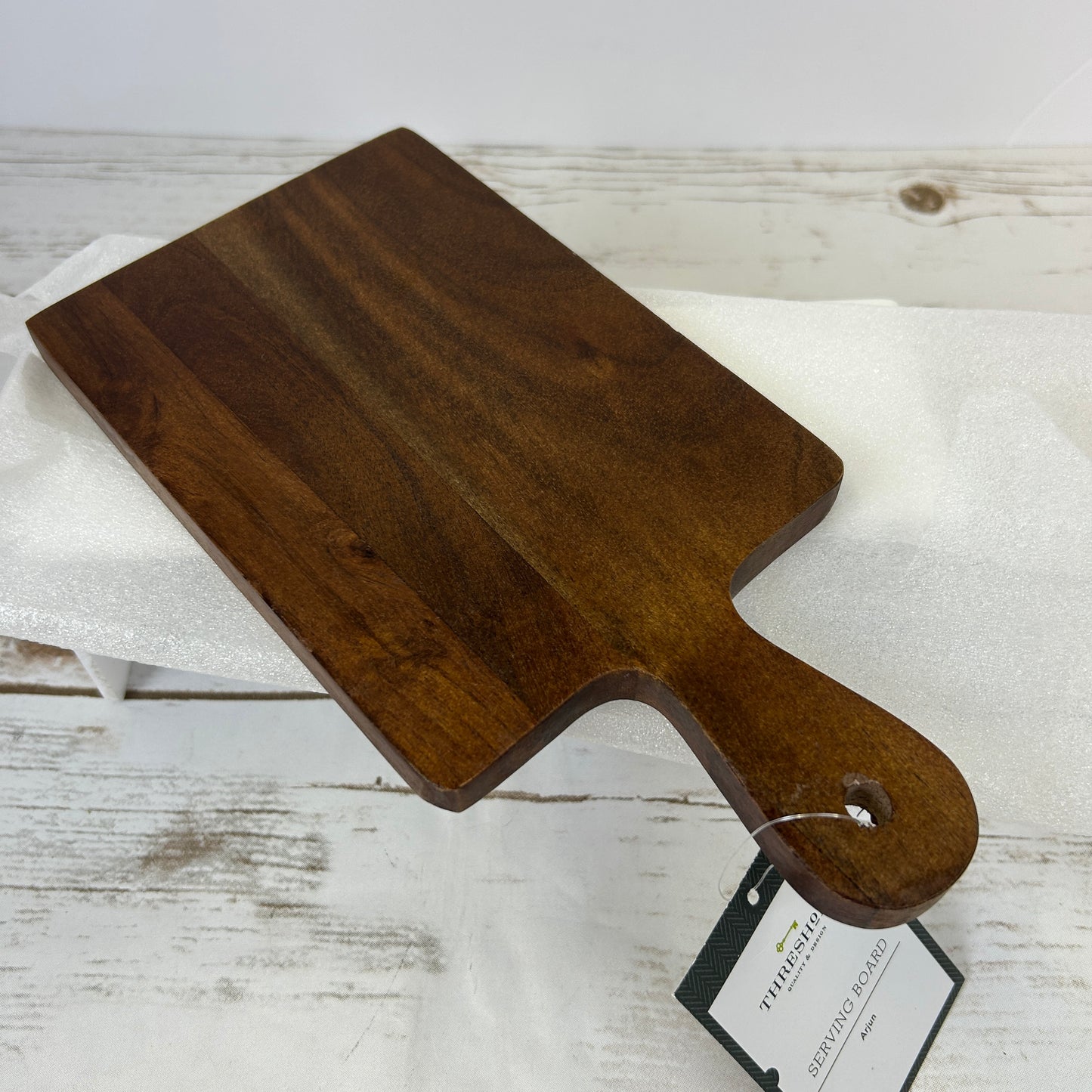 Lot Of 12 Threshold Serving/Cutting Board Arjun Dark Brown 10”X5” NWT