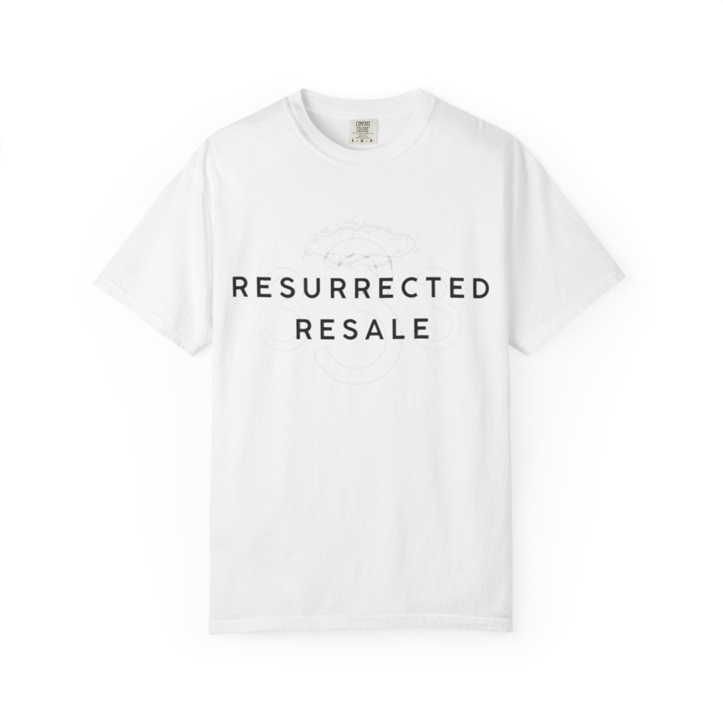 Resurrected Resale Garment-Dyed T-shirt Vintage Style Tee, Unisex