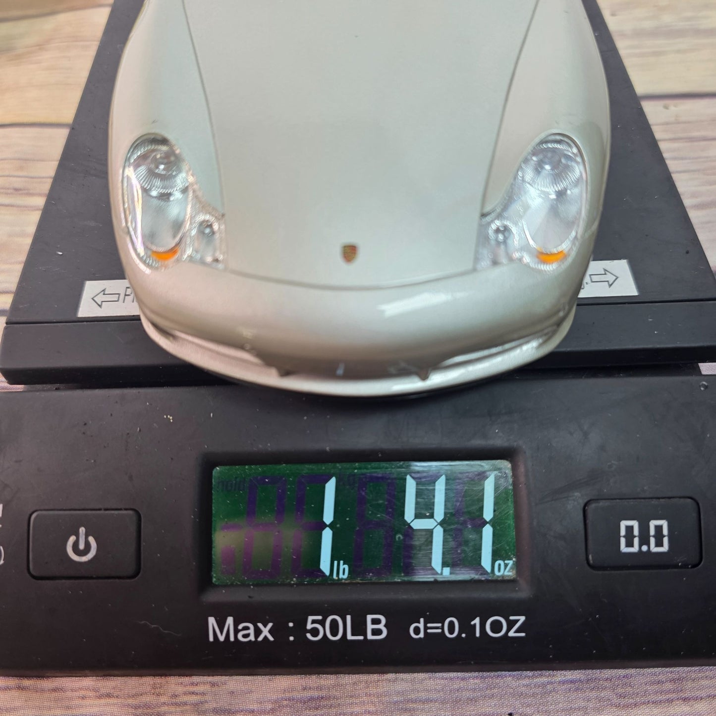 2003 Hot Wheels Porsche 911 GT3 Diecast Model Car 1:18 Scale Silver Collectible Display