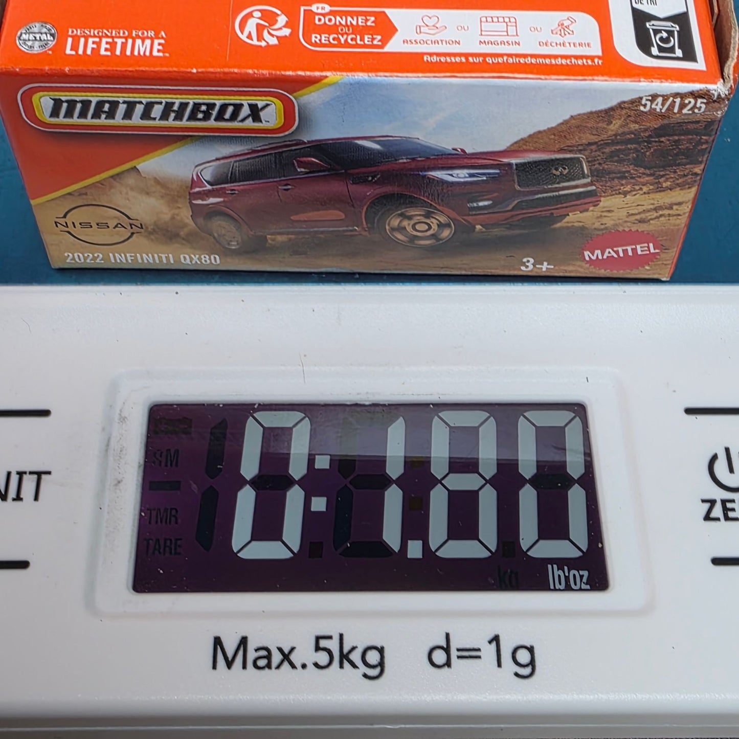 2022 Matchbox Infiniti QX80 Power Grab