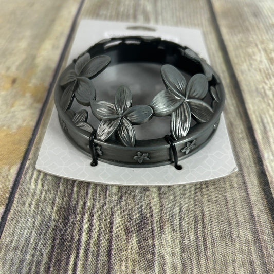 Yankee Candle Illuma-Lid Candle Topper Floral Design Tahitian Mist