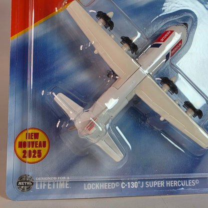 Matchbox Sky Busters 2025 #28 Lockheed Martin C-130J Rescue Plane MOC
