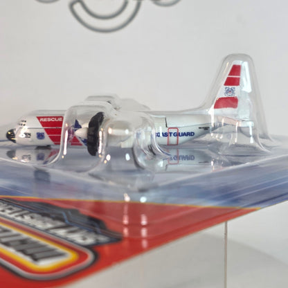 Matchbox Sky Busters 2025 #28 Lockheed Martin C-130J Rescue Plane MOC