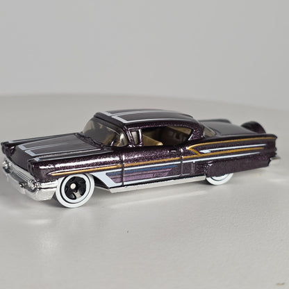 Hot Wheels 58 Chevy Impala Lowrider 2 Door Unspun Model
