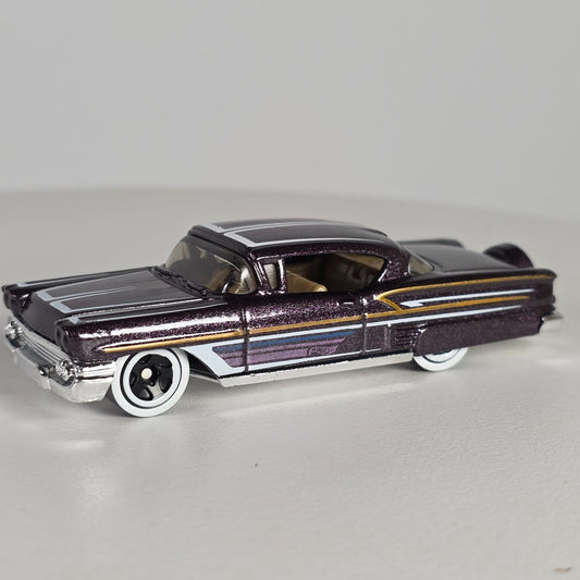 Hot Wheels 58 Chevy Impala Lowrider 2 Door Unspun Model