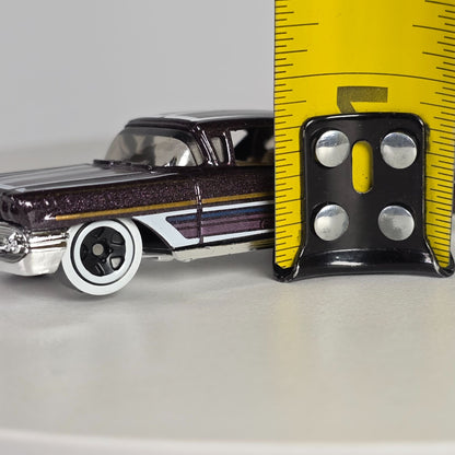 Hot Wheels 58 Chevy Impala Lowrider 2 Door Unspun Model