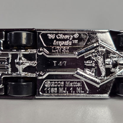 Hot Wheels 58 Chevy Impala Lowrider 2 Door Unspun Model