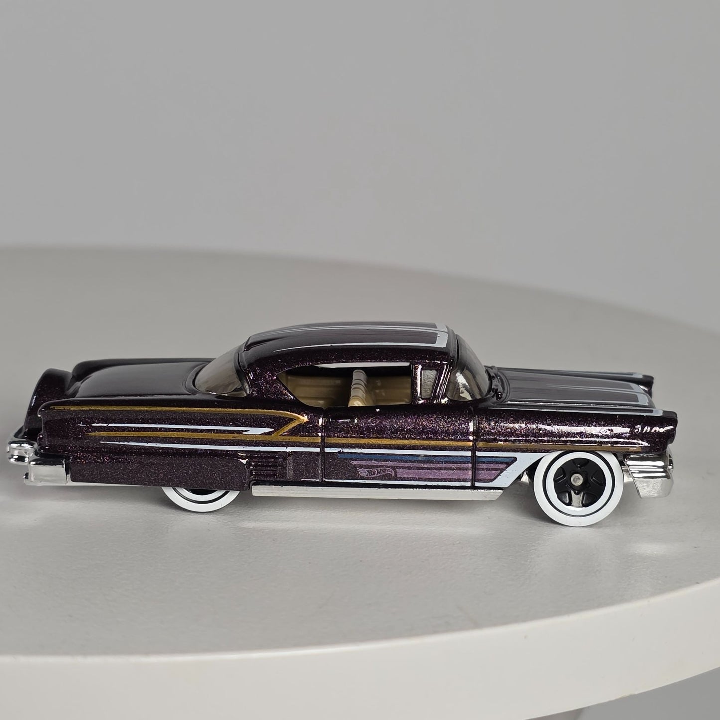 Hot Wheels 58 Chevy Impala Lowrider 2 Door Unspun Model