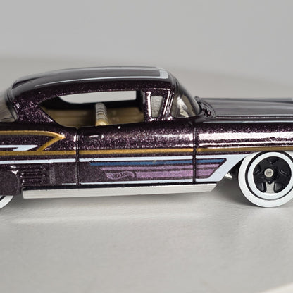 Hot Wheels 58 Chevy Impala Lowrider 2 Door Unspun Model