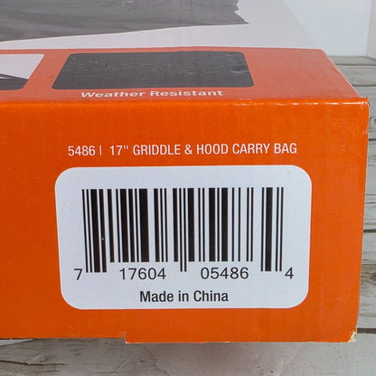 Blackstone 17" Griddle Carry Bag With Heavy-Duty Polyester & EVA Base