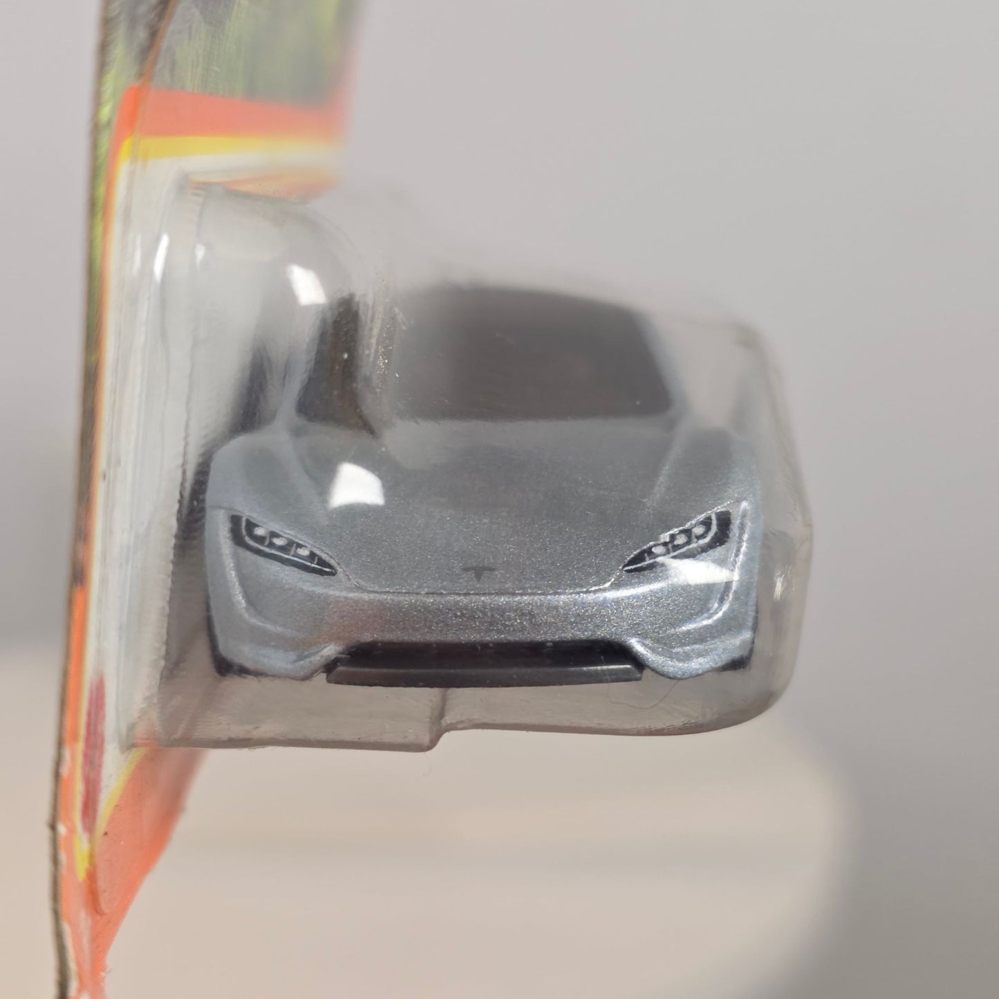 Matchbox Tesla Roadster Die-Cast Car 91/100 Limited Edition Silver 70th Anniversary Collectible New In Package