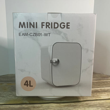 Mini Fridge EAM-CZB01-WT Skincare Fridge Refrigerator