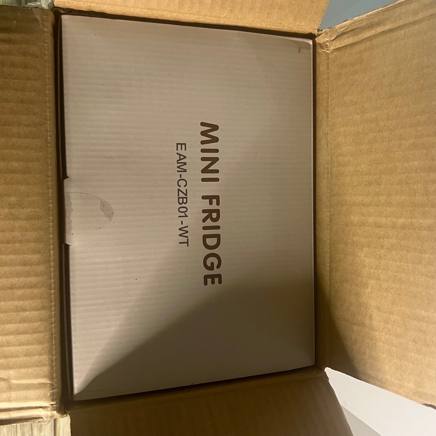 Mini Fridge EAM-CZB01-WT Skincare Fridge Refrigerator