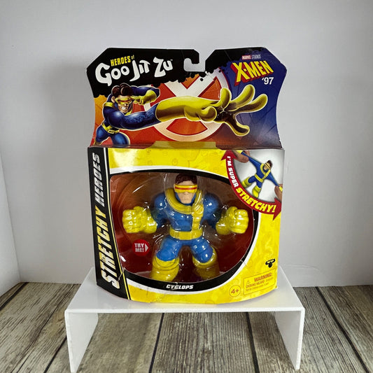 Heroes Of Goo Jit Zu Marvel X-Men 97 Cyclops Stretchy Heroes Action Figure