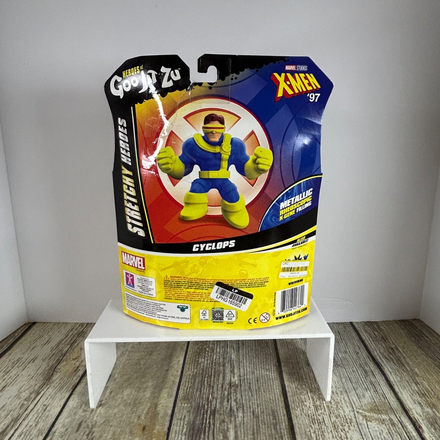 Heroes Of Goo Jit Zu Marvel X-Men 97 Cyclops Stretchy Heroes Action Figure