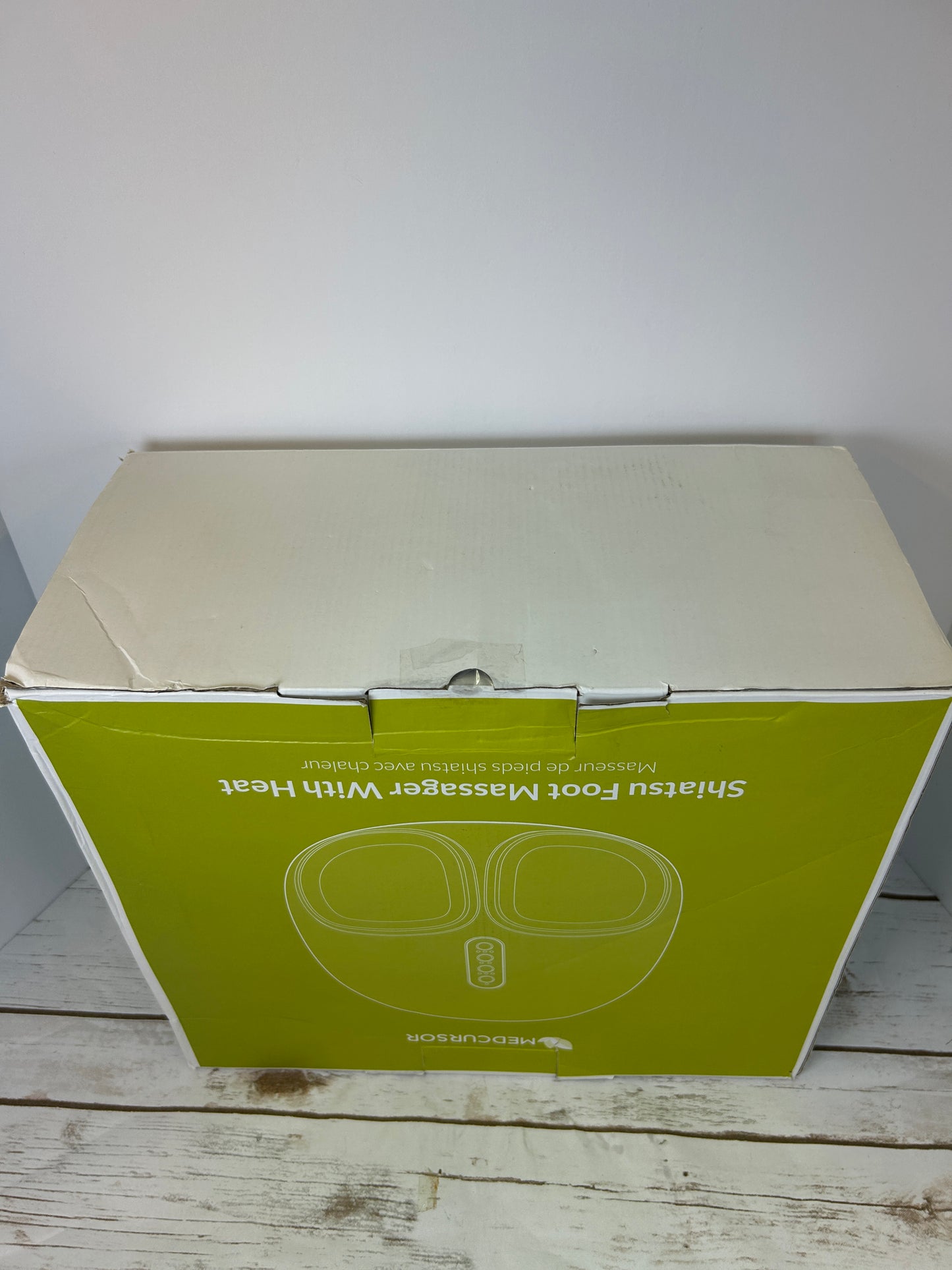 NIOB New MEDCURSOR Shiatsu Foot Massager w/Heat MDFM400 Spa Relaxation