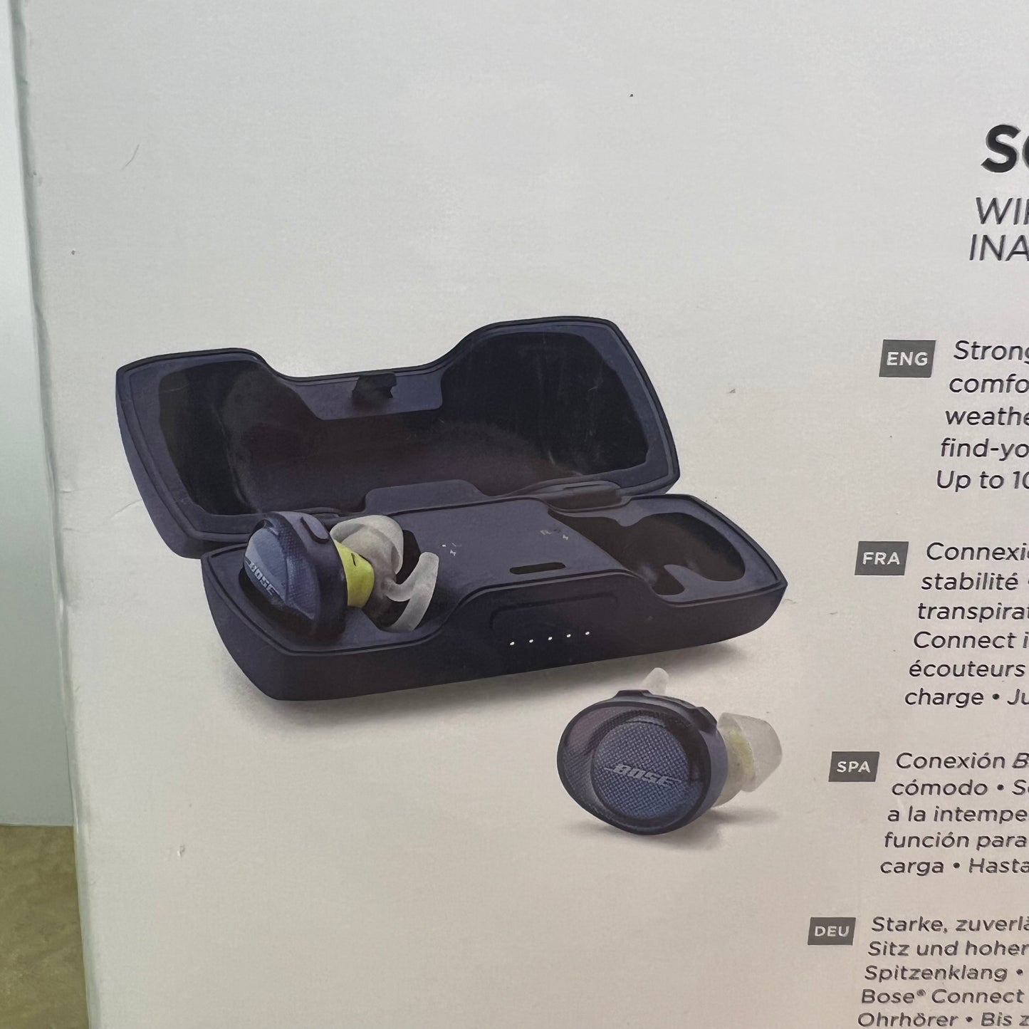 NEW NIB BOSE SoundSport Free Wireless EarBuds Headphones