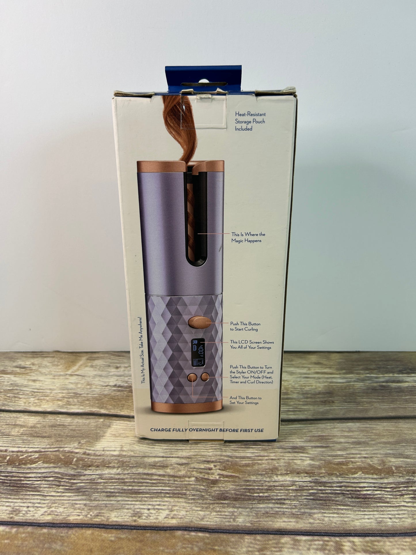 Conair Unbound Cordless Auto Curler - Rechargeable Auto Curler For Curls or Waves