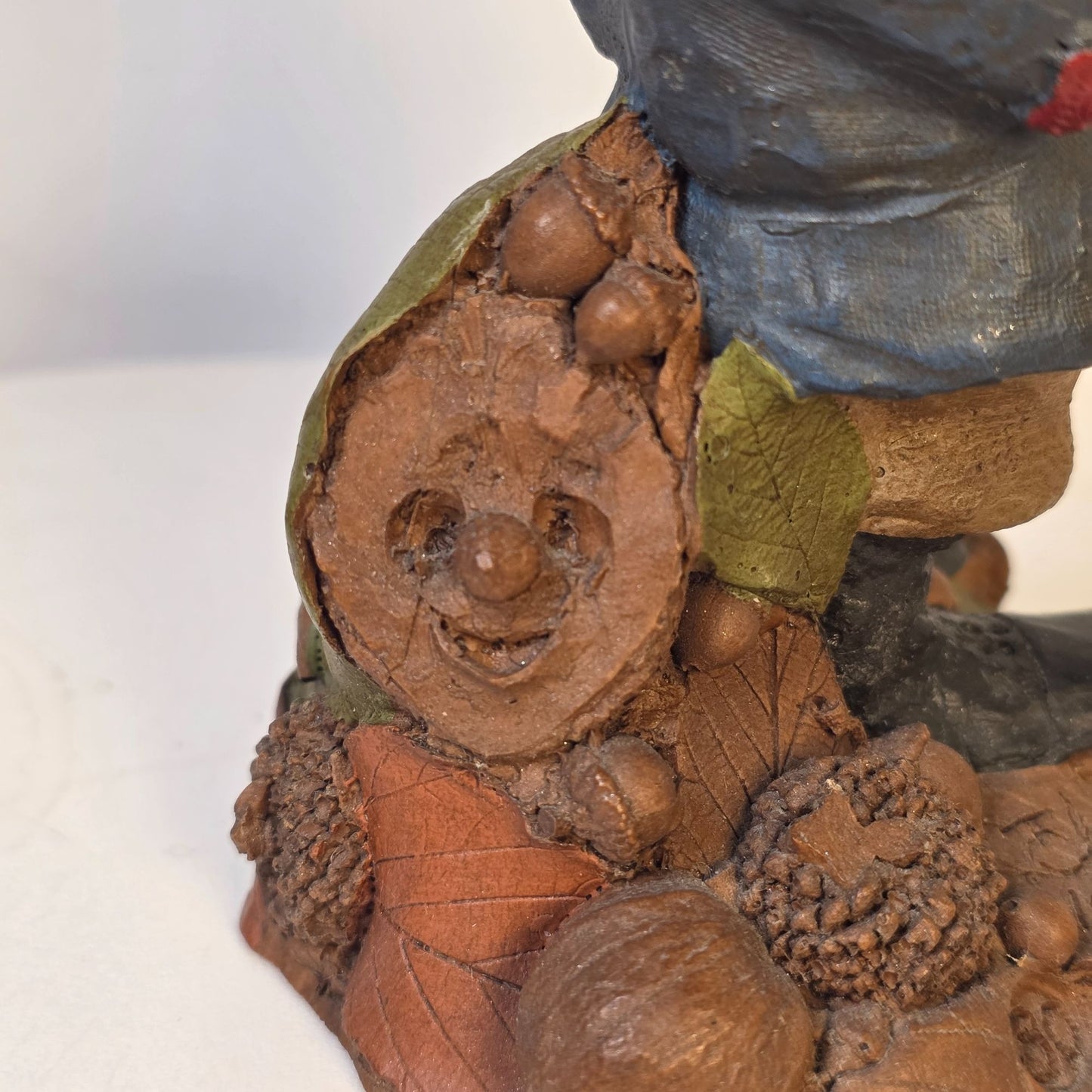 Tom Clark "Twinkle" Clown Hobo Gnome Figurine Signed Cairn Handcrafted Sculpture Collectible Art Piece