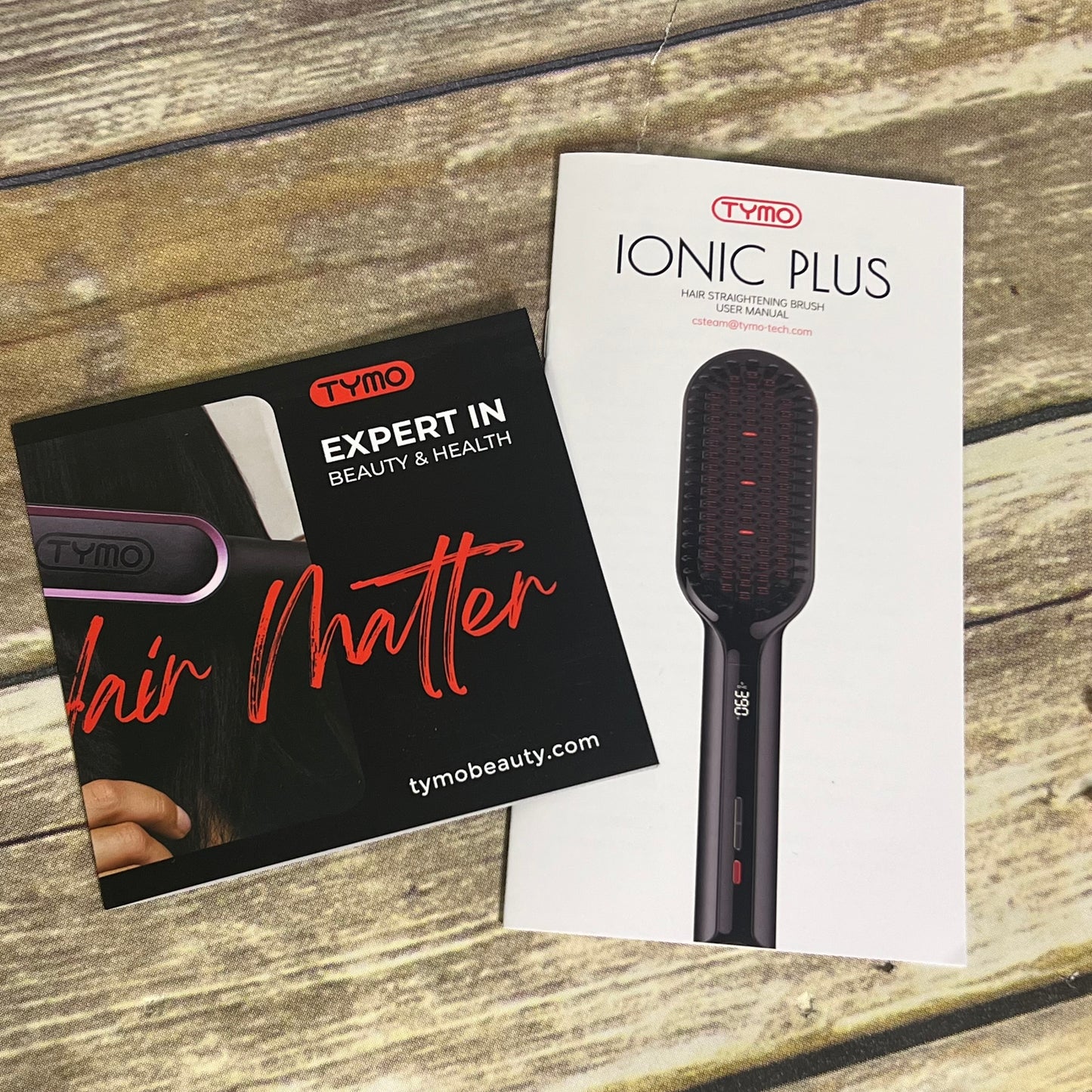 TYMO Ionic Plus Hair Straightening Brush