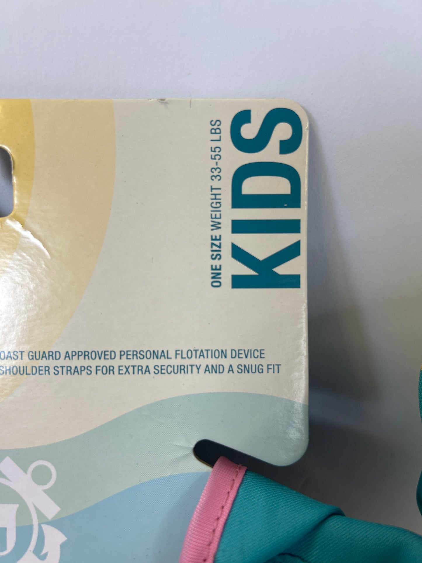 NWT New Kids Speedo Splash Jammer Good Vibes 33-55lbs PFD