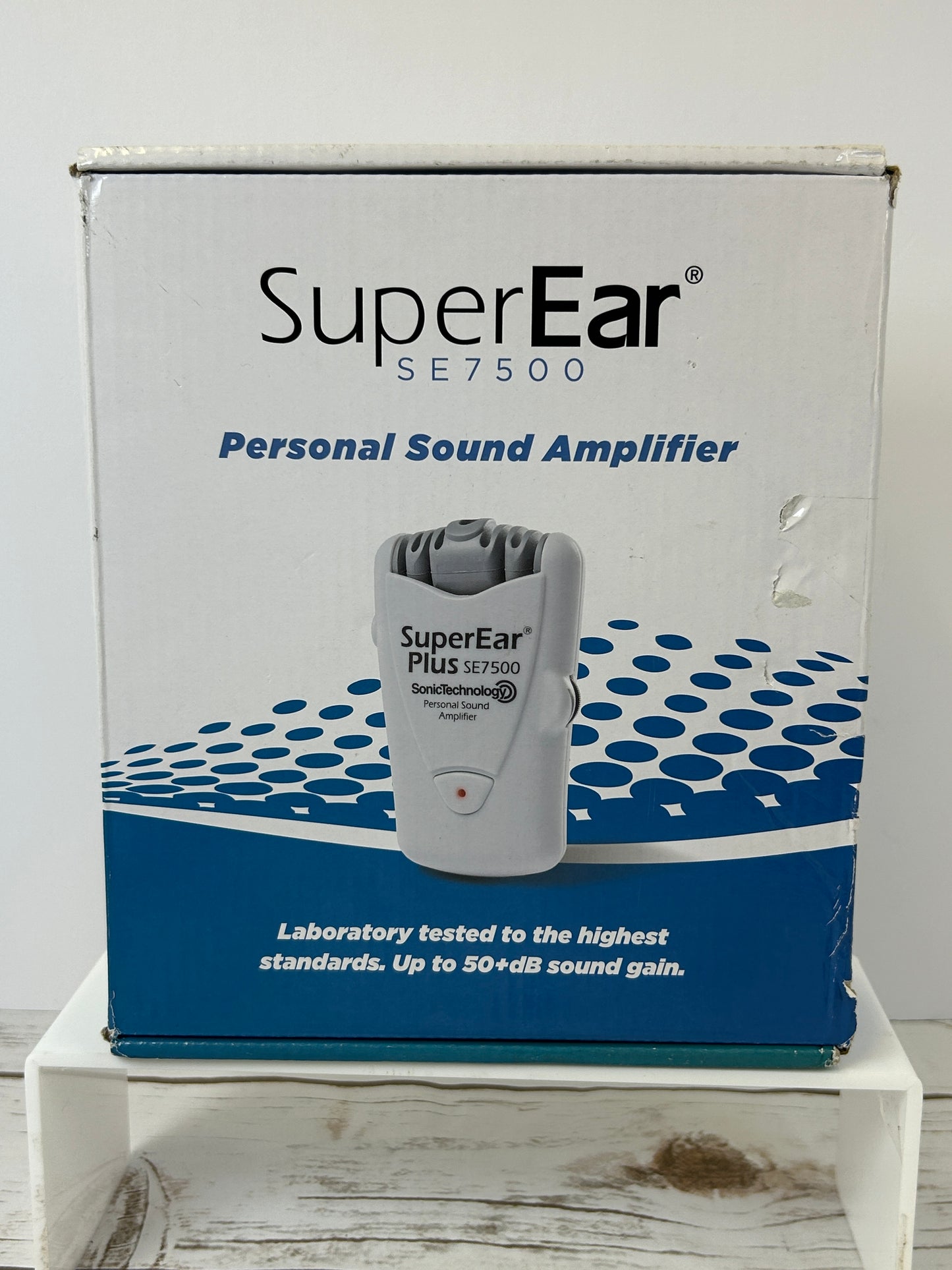 SuperEar Personal Sound Amplifier, Pocket Sound Amplifier, Headphones Plus SE7500