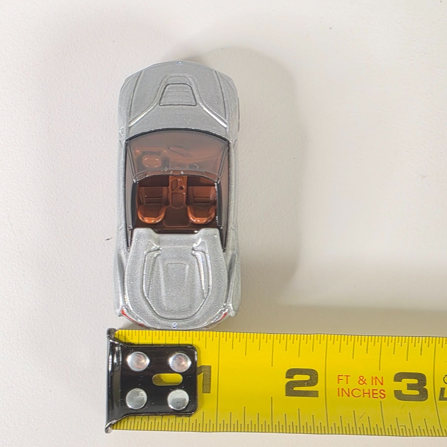 Hot Wheels 2015 BMW i8 Roadster Convertible Silver Die-Cast Car