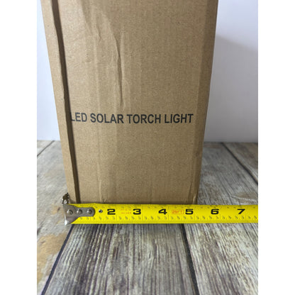 Solar-Powered Flickering Flame Torch Light For Outdoors