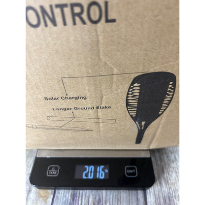 Solar-Powered Flickering Flame Torch Light For Outdoors