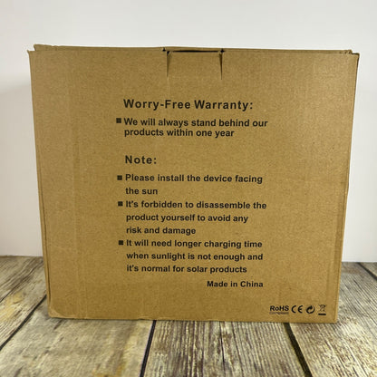 Solar-Powered Flickering Flame Torch Light For Outdoors