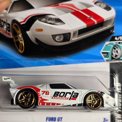 Hot Wheels Ford GT Die-Cast Car Model 1:64 Scale Borla Livery Limited Edition