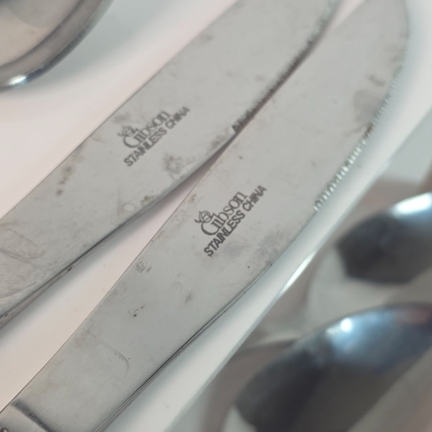 Vintage Coca-Cola & Gibson Stainless Steel Silverware Set