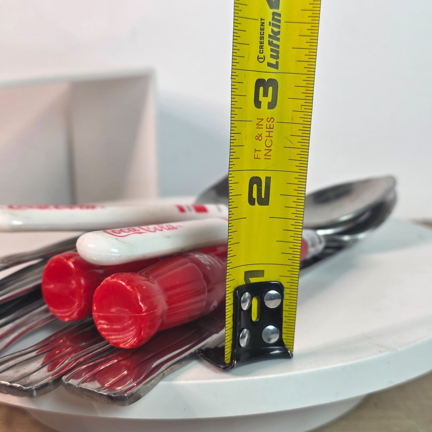 Vintage Coca-Cola & Gibson Stainless Steel Silverware Set