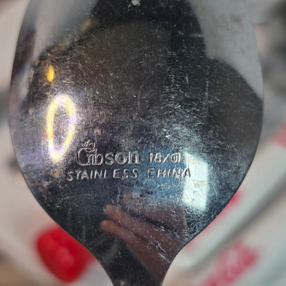 Vintage Coca-Cola & Gibson Stainless Steel Silverware Set