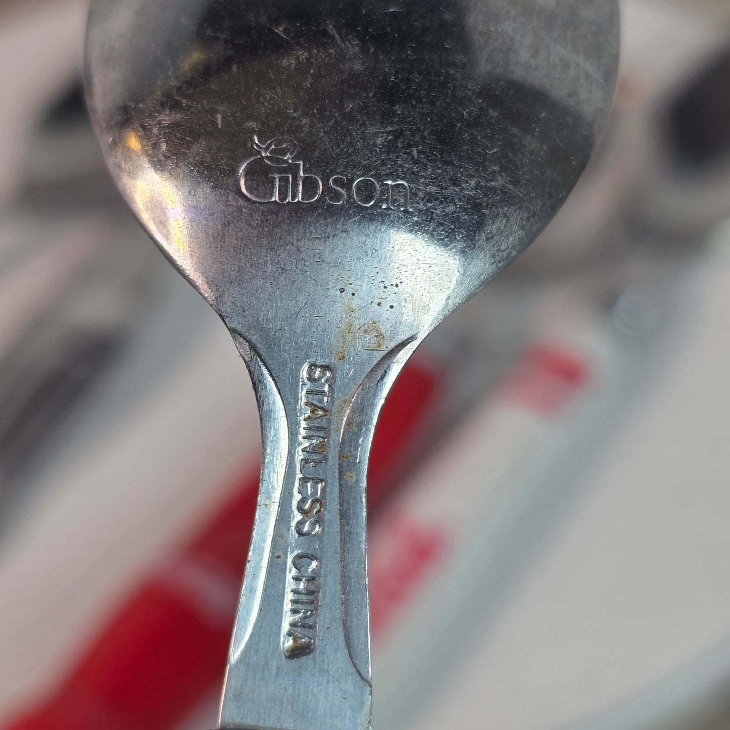 Vintage Coca-Cola & Gibson Stainless Steel Silverware Set