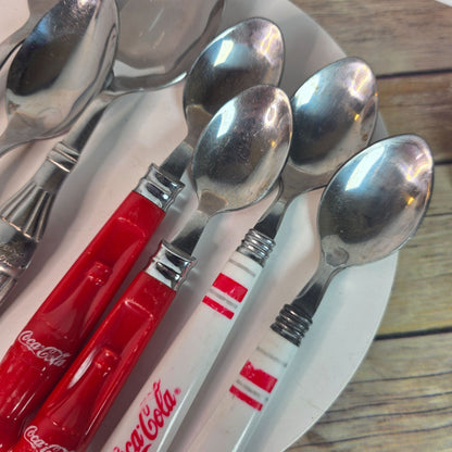 Vintage Coca-Cola & Gibson Stainless Steel Silverware Set