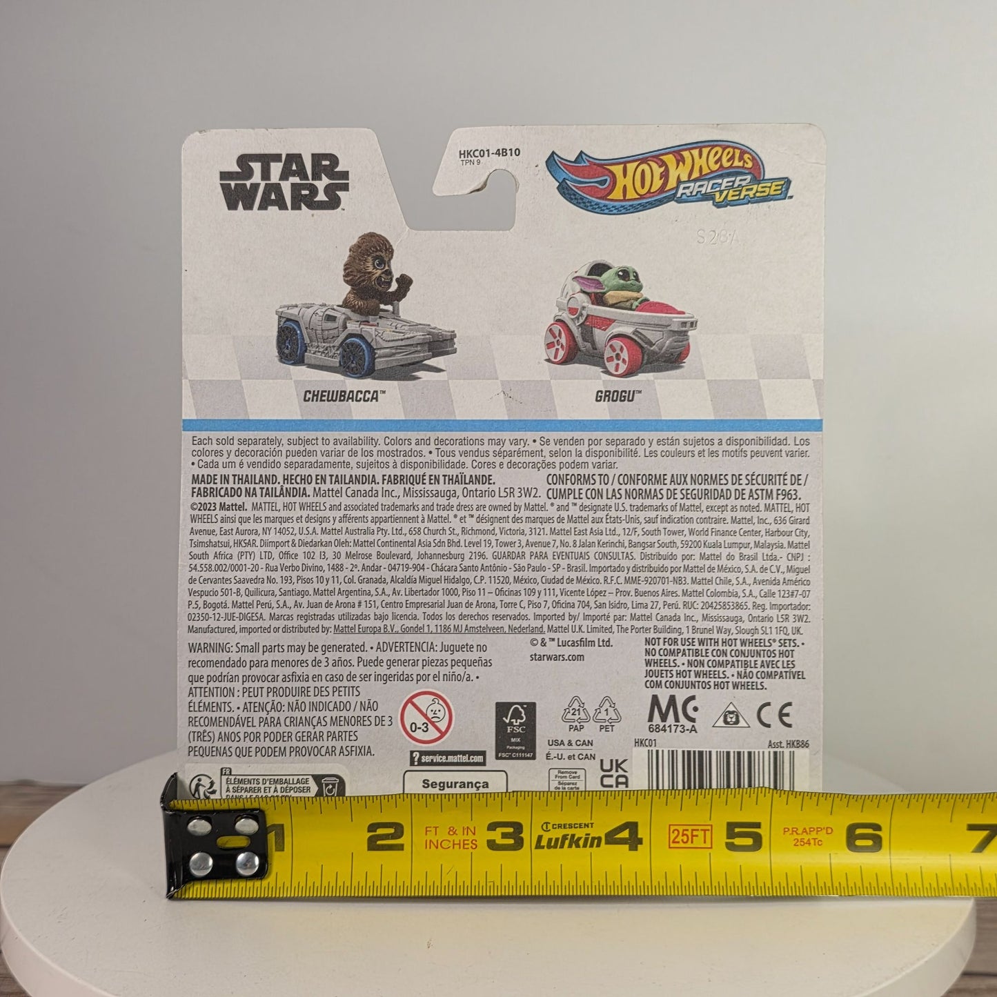 Star Wars Hot Wheels RacerVerse Chewbacca Die-Cast Car