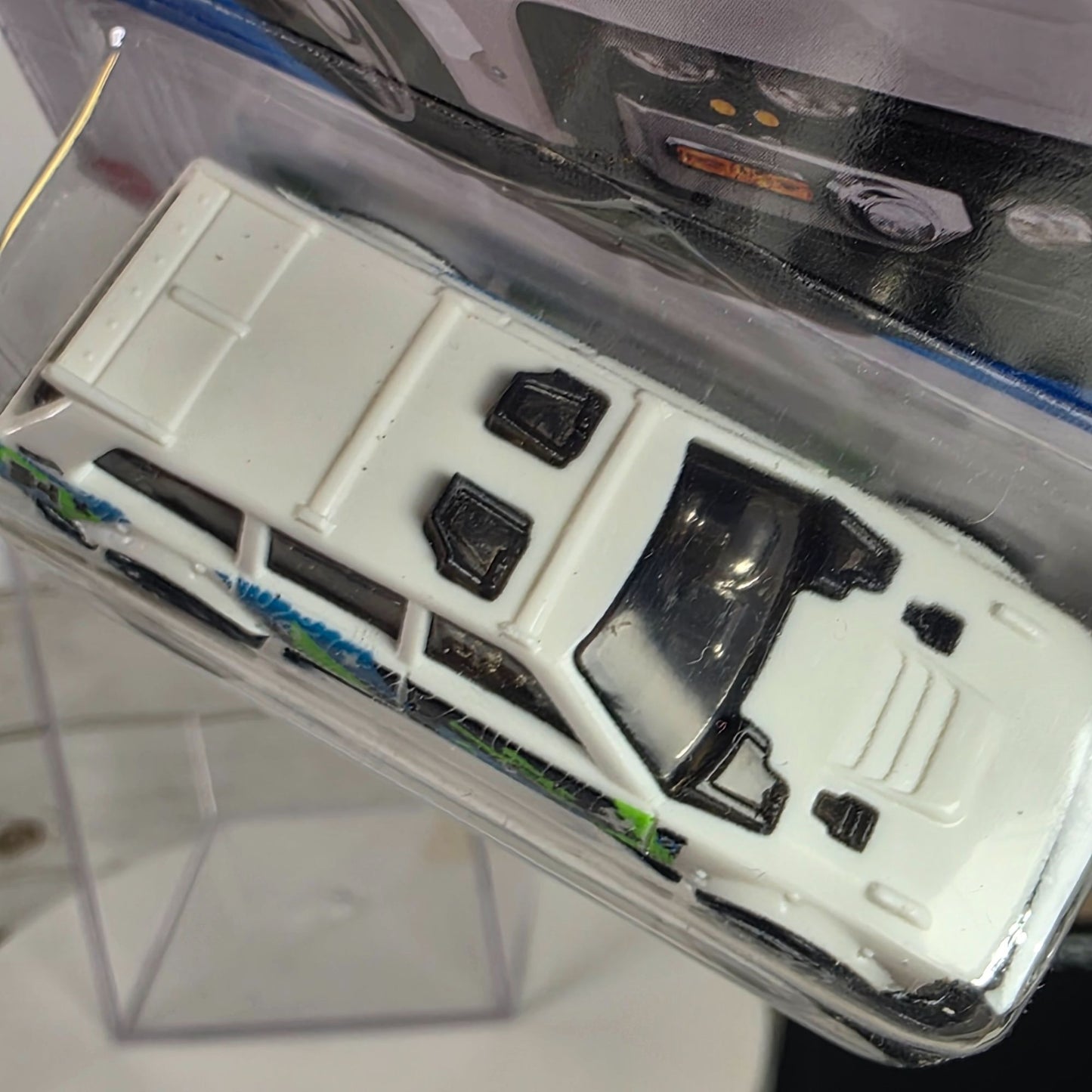 Hot Wheels Track Dwagon 184/250 Diecast Car White W/ Colorful Graphics 2023 Model