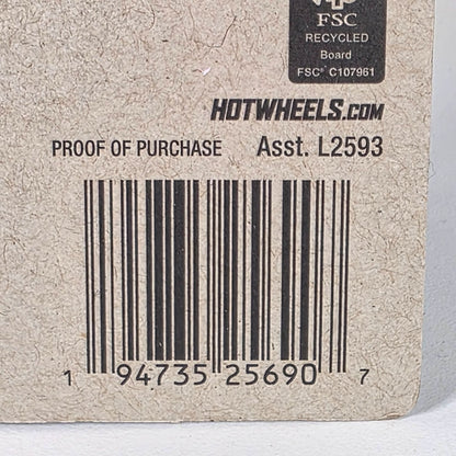 Hot Wheels Track Dwagon 184/250 Diecast Car White W/ Colorful Graphics 2023 Model