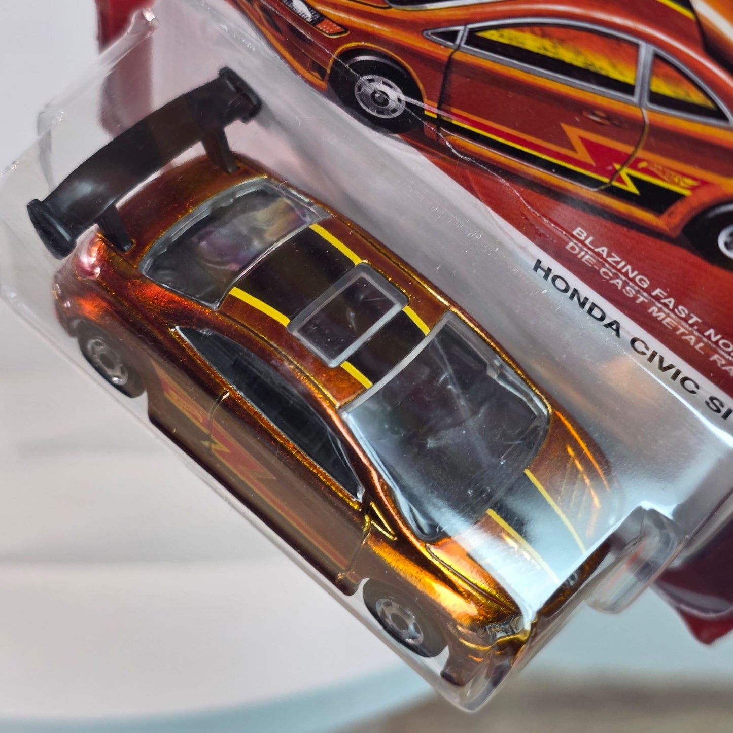 Hot Wheels The Hot Ones Honda Civic Si Orange 5/8