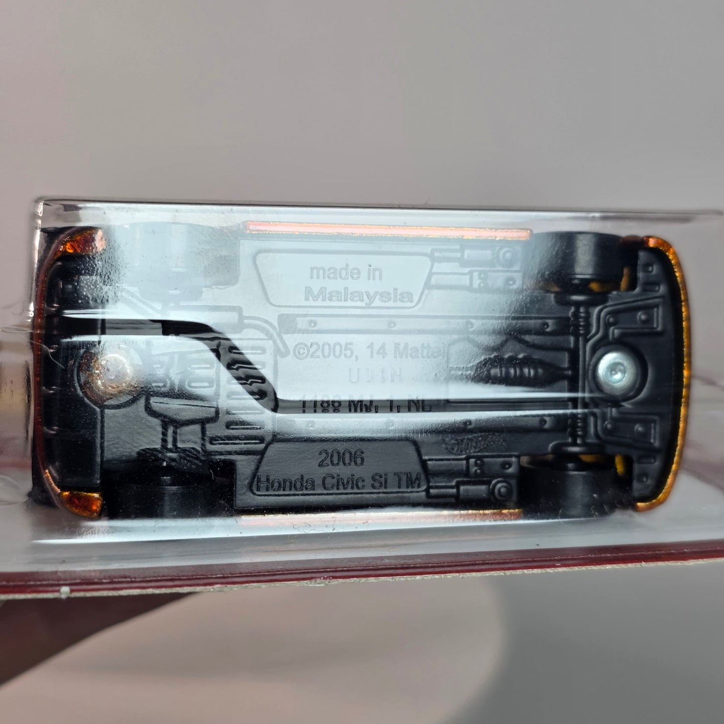 Hot Wheels The Hot Ones Honda Civic Si Orange 5/8