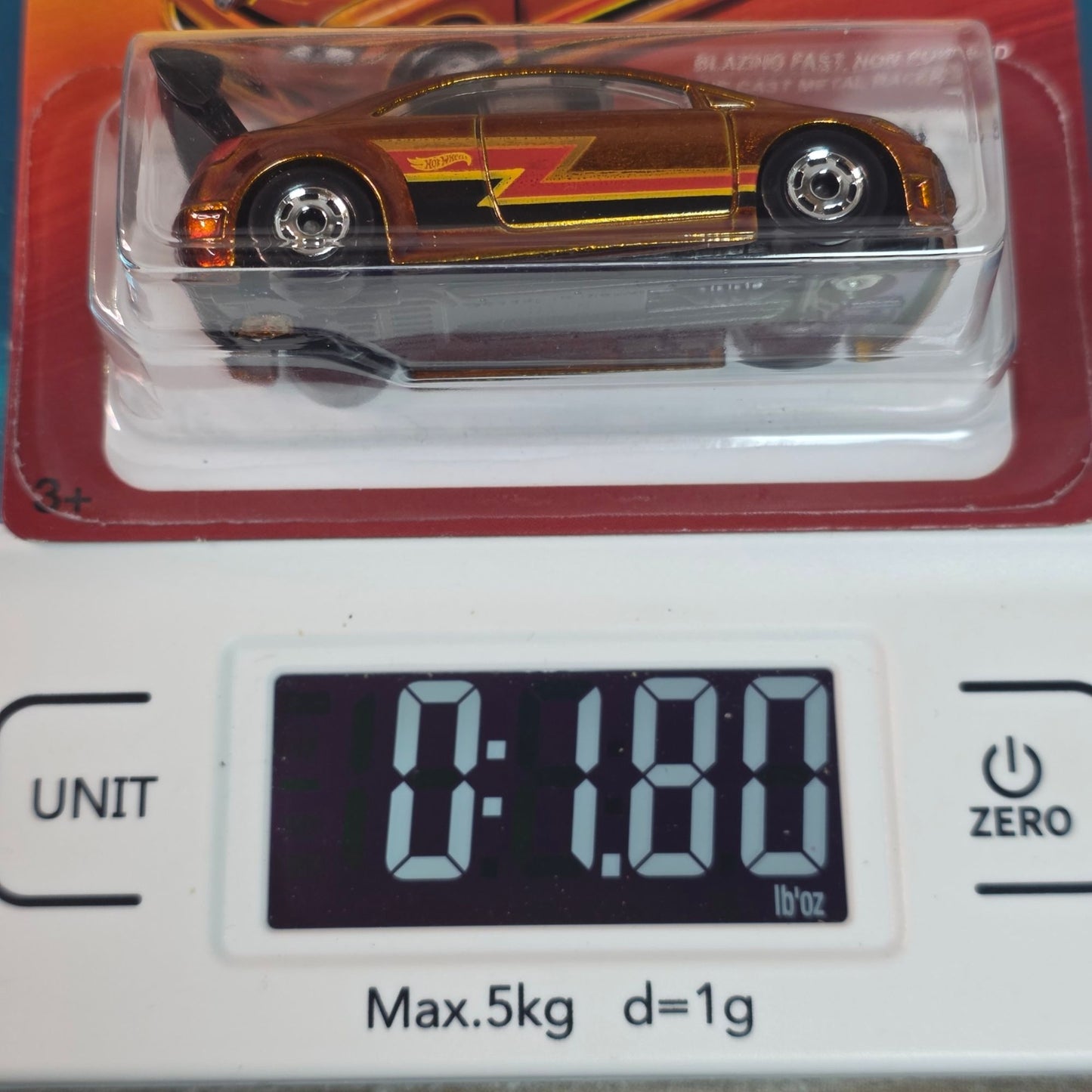 Hot Wheels The Hot Ones Honda Civic Si Orange 5/8